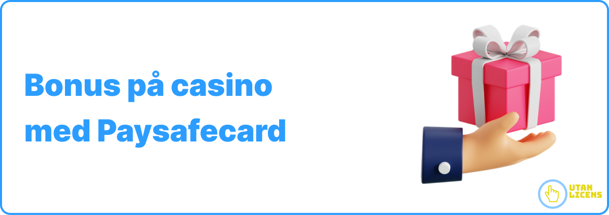 bonus på casino med paysafecard